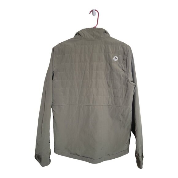 MARMOT Jacket Men S Brown Weslo Snap Sherpa Gorpcore Fishing Hunting Preppy - Picture 2 of 14